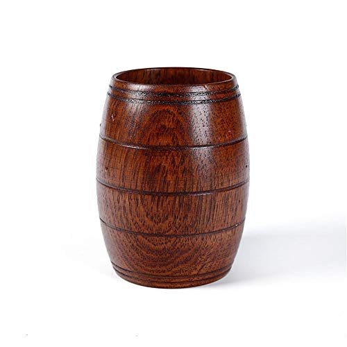 DIYARTS Natürliche Massivholz Tasse Handgemacht Weinfassform Braun Umweltschutz Tee Tasse Becher Becher für Kaffee Bier Tee Saft Milch DIYARTS Natürliche Massivholz Tasse Handgemacht Weinfassform Braun Umweltschutz Tee Tasse Becher Becher für Kaffee Bier Tee Saft Milch von DIYARTS