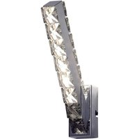 Inspired Diyas - Galaxy - Vertikale Wandleuchte 3W LED 4000K Chrom poliert, Kristall Inspired Diyas - Galaxy - Vertikale Wandleuchte 3W LED 4000K Chrom poliert, Kristall von DIYAS