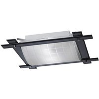 Inspired Diyas - Leo - Unterputzdecke 3 Hellschwarzes Chrom, geräucherter Spiegel Inspired Diyas - Leo - Unterputzdecke 3 Hellschwarzes Chrom, geräucherter Spiegel von DIYAS