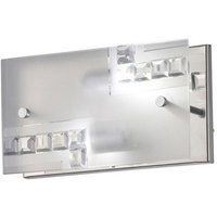 Inspired Diyas - Starlet - Flush Wandleuchte Switched 2 Licht poliert Chrom, Glas, Kristall Inspired Diyas - Starlet - Flush Wandleuchte Switched 2 Licht poliert Chrom, Glas, Kristall von DIYAS