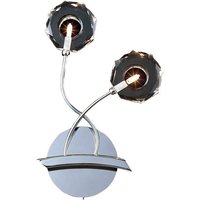 Inspired Izona Wandleuchte 2-flammig G4, poliertes Chrom, NICHT LED/CFL-kompatibel Inspired Izona Wandleuchte 2-flammig G4, poliertes Chrom, NICHT LED/CFL-kompatibel von DIYAS