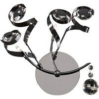 Inspired Kurlz Wandleuchte 2-flammig G4, poliertes Chrom/Kristall, NICHT LED/CFL-kompatibel von DIYAS