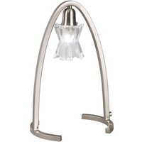 Inspired Mantra Alaska Tischleuchte 1, G9, satiniertes Nickel Inspired Mantra Alaska Tischleuchte 1, G9, satiniertes Nickel von DIYAS