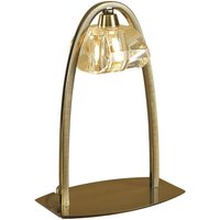 Inspired Mantra Alfa Große Tischlampe 1 Licht G9, Antikmessing Inspired Mantra Alfa Große Tischlampe 1 Licht G9, Antikmessing von DIYAS