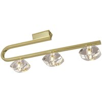 Inspired Mantra Alfa Linear Bar 3 Light G9, Messing poliert Inspired Mantra Alfa Linear Bar 3 Light G9, Messing poliert von DIYAS