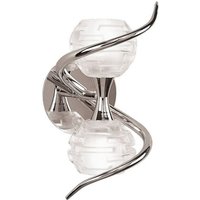 Inspired Mantra - Dali - Wandleuchte Switched 2 Light G9, Chrom poliert Inspired Mantra - Dali - Wandleuchte Switched 2 Light G9, Chrom poliert von DIYAS