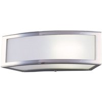 Inspired Mantra - Duna - E27 Flush Wandleuchte 1 Leuchte E27, poliertes Chrom, weißes Acryl Inspired Mantra - Duna - E27 Flush Wandleuchte 1 Leuchte E27, poliertes Chrom, weißes Acryl von DIYAS