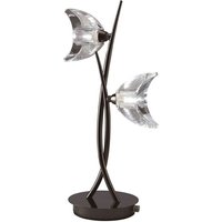 Inspired Mantra - Eclipse - Tischleuchte 2 Light G9, Schwarz Chrom Inspired Mantra - Eclipse - Tischleuchte 2 Light G9, Schwarz Chrom von DIYAS