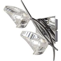 Inspired Mantra - Eclipse - Wandleuchte Switched 2 Light G9, Chrom poliert Inspired Mantra - Eclipse - Wandleuchte Switched 2 Light G9, Chrom poliert von DIYAS