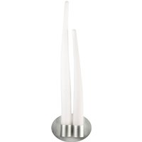 Inspired Mantra Estalacta Wandleuchte 2-flammig GU10 Innen/Außen, Silber/Opalweiß Inspired Mantra Estalacta Wandleuchte 2-flammig GU10 Innen/Außen, Silber/Opalweiß von DIYAS