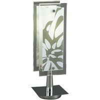 Inspired Mantra Euphoria Tischlampe 1 Licht E27, poliertes Chrom/opalweißes Glas Inspired Mantra Euphoria Tischlampe 1 Licht E27, poliertes Chrom/opalweißes Glas von DIYAS