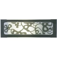 Inspired Mantra Euphoria Wandleuchte, 1 Licht, L1/SGU10, kleine Leiste, poliertes Chrom/opalweißes Glas, Kompaktleuchtstofflampen im Lieferumfang Inspired Mantra Euphoria Wandleuchte, 1 Licht, L1/SGU10, kleine Leiste, poliertes Chrom/opalweißes Glas, Kompaktleuchtstofflampen im Lieferumfang von DIYAS