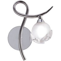 Inspired Mantra - Fragma - Wandleuchte rechts geschaltet 1 Licht G9, Chrom poliert Inspired Mantra - Fragma - Wandleuchte rechts geschaltet 1 Licht G9, Chrom poliert von DIYAS