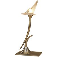 Inspired Mantra Fusion Flavia lavia Tischlampe 1 Licht G9, Antikmessing Inspired Mantra Fusion Flavia lavia Tischlampe 1 Licht G9, Antikmessing von DIYAS