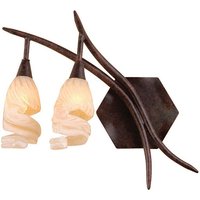 Inspired Mantra Fusion Gaudi Gaudi Wandleuchte links geschaltet 2 Licht G9, Braun/Schwarzoxid Inspired Mantra Fusion Gaudi Gaudi Wandleuchte links geschaltet 2 Licht G9, Braun/Schwarzoxid von DIYAS