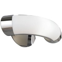 Inspired Mantra Fusion Guss GU10 Guss Wandleuchte, schaltbar, GU10, 1 Licht L1/SGU10, poliertes Chrom/weißes Acryl, Kompaktleuchtstofflampen im Inspired Mantra Fusion Guss GU10 Guss Wandleuchte, schaltbar, GU10, 1 Licht L1/SGU10, poliertes Chrom/weißes Acryl, Kompaktleuchtstofflampen im von DIYAS