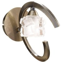 Inspired Mantra Fusion Ice Ice Wandleuchte 1 Licht G9 Antikmessing Inspired Mantra Fusion Ice Ice Wandleuchte 1 Licht G9 Antikmessing von DIYAS