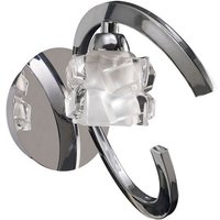 Inspired Mantra Fusion Ice Ice Wandleuchte 1 Licht G9 Chrom poliert Inspired Mantra Fusion Ice Ice Wandleuchte 1 Licht G9 Chrom poliert von DIYAS