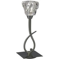 Inspired Mantra - Iku - Tischleuchte 1 Light G9, Satin Nickel Inspired Mantra - Iku - Tischleuchte 1 Light G9, Satin Nickel von DIYAS