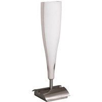 Inspired Mantra Java Tischlampe klein, 1 Licht, E14, satiniertes Nickel/milchweißes Glas Inspired Mantra Java Tischlampe klein, 1 Licht, E14, satiniertes Nickel/milchweißes Glas von DIYAS