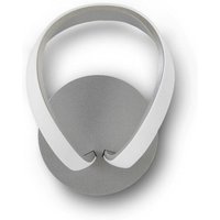 Inspired Mantra - Knot - Geschaltete Wandleuchte 12W LED 3000K, 840lm, Silber, mattiertes Acryl, poliertes Chrom Inspired Mantra - Knot - Geschaltete Wandleuchte 12W LED 3000K, 840lm, Silber, mattiertes Acryl, poliertes Chrom von DIYAS
