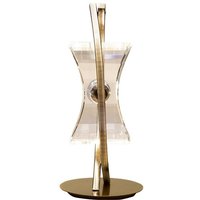 Inspired Mantra - Kromo - Tischlampe 1 Light G9 Looped Frame, Antik Messing Inspired Mantra - Kromo - Tischlampe 1 Light G9 Looped Frame, Antik Messing von DIYAS