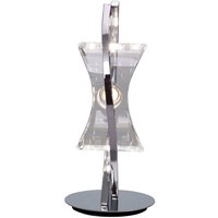 Inspired Mantra - Kromo - Tischleuchte 1 Light G9 Looped Frame, Chrom poliert von DIYAS