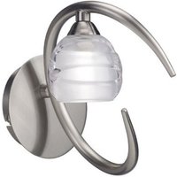 Inspired Mantra - Loop - Wandleuchte geschaltet 1 Licht G9 ECO, Satin Nickel Inspired Mantra - Loop - Wandleuchte geschaltet 1 Licht G9 ECO, Satin Nickel von DIYAS