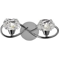 Inspired Mantra - Maremagnum - Wandleuchte Switched 2 Light G9, Chrom poliert Inspired Mantra - Maremagnum - Wandleuchte Switched 2 Light G9, Chrom poliert von DIYAS