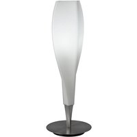 Inspired Mantra Neo Tischlampe 1 Licht E27, satiniertes Nickel/milchiges weißes Glas Inspired Mantra Neo Tischlampe 1 Licht E27, satiniertes Nickel/milchiges weißes Glas von DIYAS