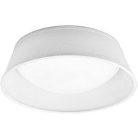 Inspired Mantra - Nordica Plafones - Unterputz-Decken-LED Zylindrisch 32 cm Off White 3000K, 120 lm, weißes Acryl mit elfenbeinweißem Farbton von DIYAS