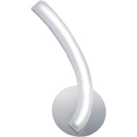 Inspired Mantra - On - Wandleuchte links geschaltet 5W LED 3000K, 500lm, poliertes Chrom, mattiertes Acryl von DIYAS