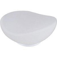 Inspired Mantra - Opal - Tischleuchte 1 Leuchte E27, poliertes Chrom, mattweißes Glas von DIYAS