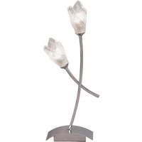 Inspired Mantra Pietra Tischlampe 2-flammig G9, poliertes Chrom Inspired Mantra Pietra Tischlampe 2-flammig G9, poliertes Chrom von DIYAS