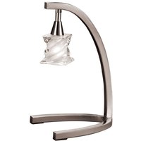 Inspired Mantra Salomon SN Salomon Tischleuchte 1 Licht G9, satiniertes Nickel Inspired Mantra Salomon SN Salomon Tischleuchte 1 Licht G9, satiniertes Nickel von DIYAS