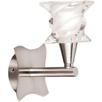 Inspired Mantra Salomon SN Salomon Wandleuchte Switched 1 Licht G9, satiniertes Nickel Inspired Mantra Salomon SN Salomon Wandleuchte Switched 1 Licht G9, satiniertes Nickel von DIYAS