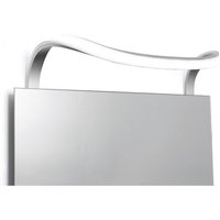 Inspired Mantra - Sisley - Wandleuchte 12W LED Chrom IP44 4000K, 840lm, Silber, Mattglas, Poliertes Chrom Inspired Mantra - Sisley - Wandleuchte 12W LED Chrom IP44 4000K, 840lm, Silber, Mattglas, Poliertes Chrom von DIYAS