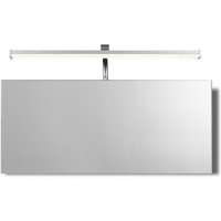 Inspired Mantra - Sisley - Wandleuchte 7W LED Chrom IP44 4000K, 420lm, Silber, Mattacryl, Chrom poliert von DIYAS