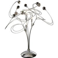 Inspired Messe Tischlampe 3-flammig G4, poliertes Chrom/Kristall, NICHT LED/CFL-kompatibel Inspired Messe Tischlampe 3-flammig G4, poliertes Chrom/Kristall, NICHT LED/CFL-kompatibel von DIYAS