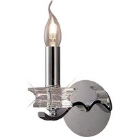 Inspired Nydia Wandleuchte E14 Poliertes Chrom/Kristall Inspired Nydia Wandleuchte E14 Poliertes Chrom/Kristall von DIYAS