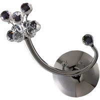 Inspired Octavia Wandleuchte, schaltbar, G4, nach rechts gerichtet, poliertes Chrom/Kristall, nicht kompatibel mit LED/CFL Inspired Octavia Wandleuchte, schaltbar, G4, nach rechts gerichtet, poliertes Chrom/Kristall, nicht kompatibel mit LED/CFL von DIYAS