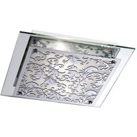 Inspired Roveta Decken-/Wandleuchte, 2-flammig, E27, poliertes Chrom Inspired Roveta Decken-/Wandleuchte, 2-flammig, E27, poliertes Chrom von DIYAS