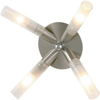 Inspired Sona Deckenleuchte, 4-flammig, G9, satiniertes Chrom Inspired Sona Deckenleuchte, 4-flammig, G9, satiniertes Chrom von DIYAS