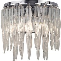 Inspired Tropez Wandleuchte 2-flammig G9, poliertes Chrom/Glas Inspired Tropez Wandleuchte 2-flammig G9, poliertes Chrom/Glas von DIYAS