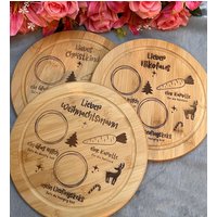 Teller/Brettchen - Stärkung Für Den Weihnachtsmann Nikolaus Das Christkind Und Die Rentiere Teller/Brettchen - Stärkung Für Den Weihnachtsmann Nikolaus Das Christkind Und Die Rentiere von DIYCATbySandra