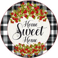Home Sweet Home, Wandbehang, Türschild, Kranzschild Und Befestigung von DIYCraftsWithFriends