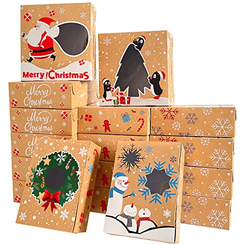DIYDEC 24 x Weihnachts-Keksboxen von DIYDEC