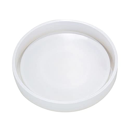 4Stücke Silikonform für DIY Untersetzer Kristall Epoxidharz Gießform für Designs Quadratischer Sechseckiger und Runder Varianten Einfach zu Reinigen von DIYEAH