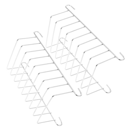 DIYEAH 1 Satz Air Fryer Rack Toastständer Für Heißluftfritteuse Und Langlebig Für Backen Und Vielseitig Einsetzbar Ofen Und Mikrowelle 2 Stück von DIYEAH