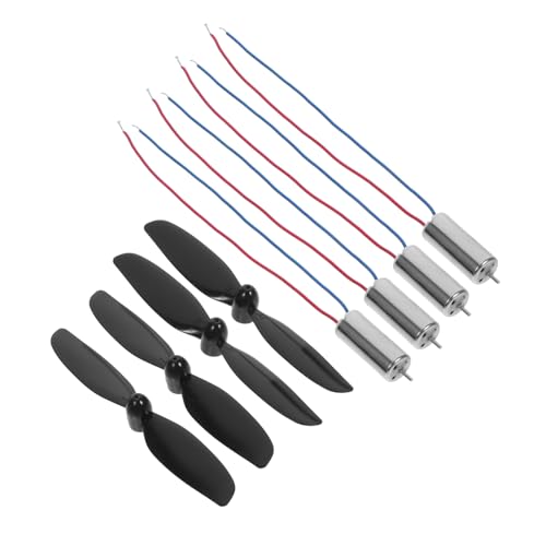 DIYEAH 1 Satz Hohlraum Motor mit Propeller Leichter und Langlebiger Rc Elektromotor für Flugmodelle und Uavs für Vielseitige Anwendungen und Optimierte Flugleistung von DIYEAH